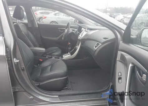 2012 Hyundai Elantra Limited from USA, damaged, VIN 5NPDH4AE7CH112085